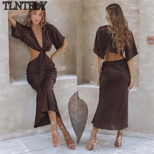 TLNTFLY 2021 Autumn Satin Dress Sets 2 Piece Sets Womens Summer Vacation Outfits Top And Skirts Club Party Matching Sets