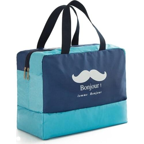 6PCS / LOT Swimming Bag Waterproof Dry and Wet Separate Mens and Womens Swimwear Beach Bag Fitness Backpack