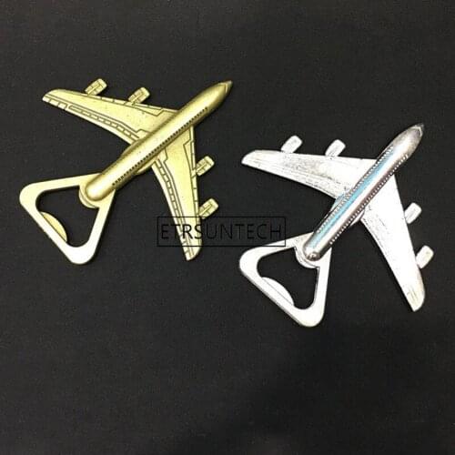 Antique Air Plane Airplane Shape Beer Bottle Opener Metal Openers For Wedding Party Gift Favors
