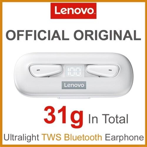 Lenovo thinkplus Live Pods XT95 Smart Digital Display Wireless Bluetooth Sports Headset Battery Prompt in-ear Stereo Mini Headse