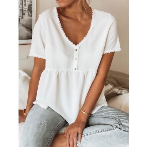 BubbleKiss Short Sleeve Shirts For Women