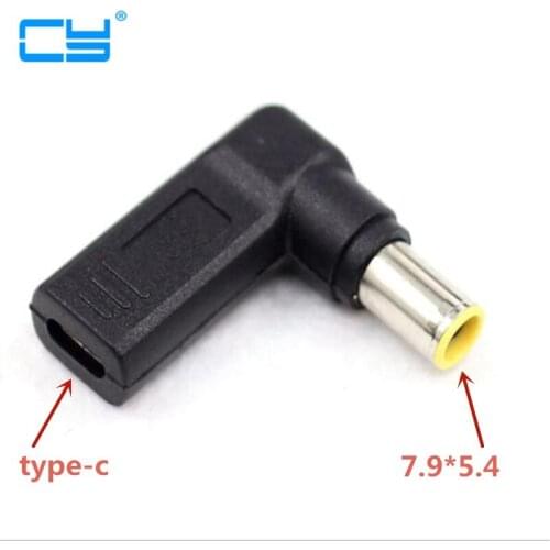 USB 3.1 Type C USB-C to DC 20V 7.9*5.4mm Adapter PD Emulator Trigger 90 Degree Angled