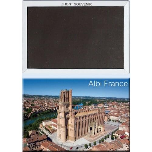 The European scene In the south of France albi 22470,museum souvenirs Souvenirs of Worldwide Tourist;fridge magnet gift