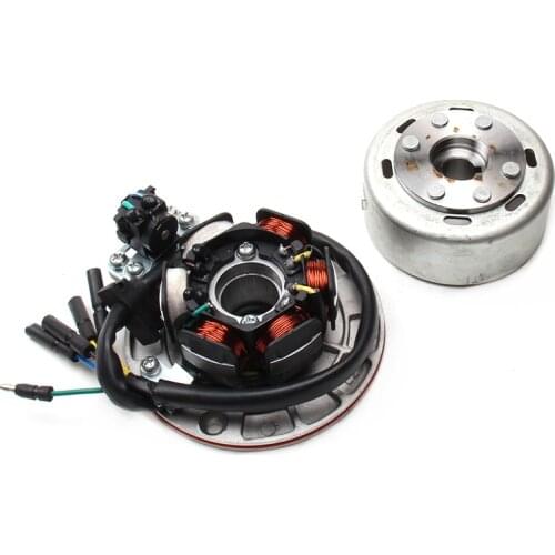 Magneto Stator rotor kit with light FOR (YX YINXIANG 150cc/160CC Engine) Dirt Pit Bike Motorcycle Pit Pro Automic Electric Parts