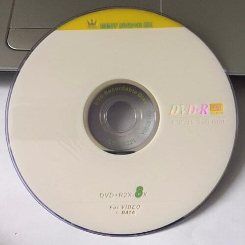 Wholesale 10 discs A+ Three Fruits 8x 4.7 GB Blank Printed DVD+R Disc