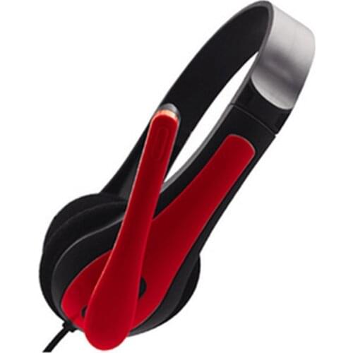 Wired Headset With Micphone 3.5mm Jack Computer Headphone Gaming Headset Over Ear For PC Laptop Computer Single-Hole Stereo