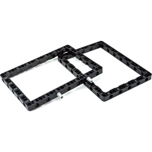 MOC Beam Frame 39794 39790 7x11 11x15 Thick Hole Arm Ring Connector Building Blocks Toys Compatible Technical Parts