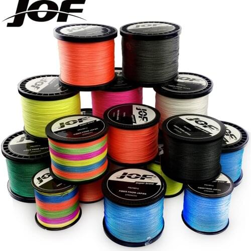 X4 Jof-fishing Line Braided Line Multifilament for Carp Fishing 100-1000 Meters 4.8-36.8kg
