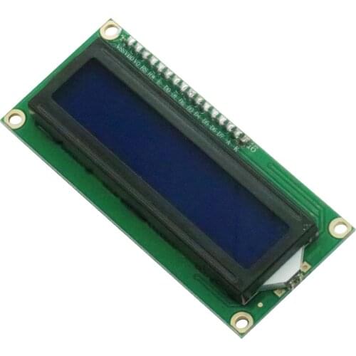 Blue Display IIC/I2C/TWI/SPI Serial Interface 1602 16X2 Character LCD Backlight Module LCD-1602 5V For Arduino