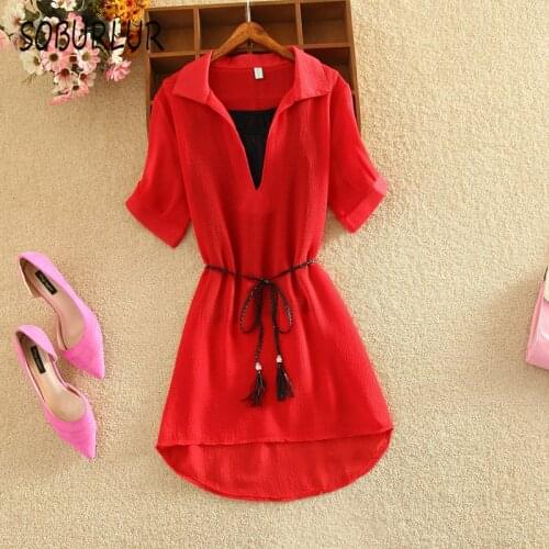 Летние шифоновые платья SOBURLUR China At AliExpress