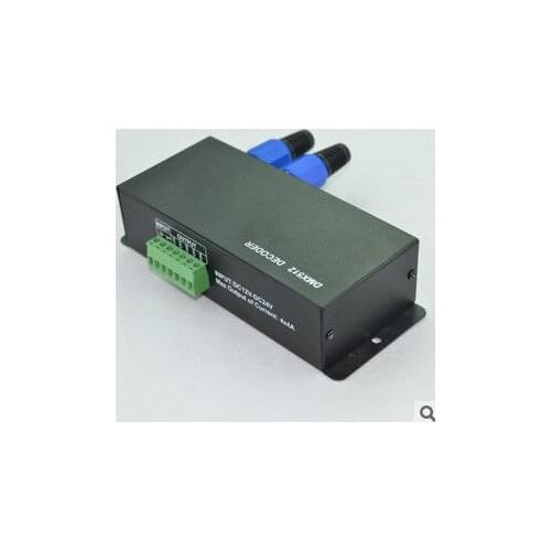 Led DMX512 RGB controller DC12V-24V 3x8A DMX Decoder/Controller 288/ 576w for RGB 5050 3528 LED Strip Module Light