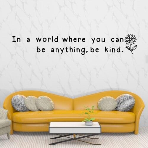 Cartoon sentence Vinyl Kitchen Wall Stickers Wallpaper Decor Living Room Bedroom Removable Decoration Accessories