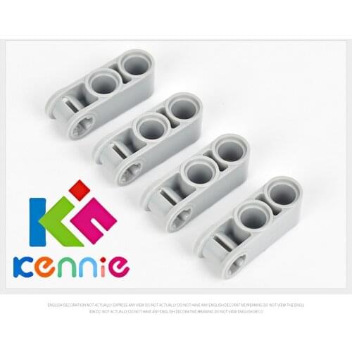 200pcs/lot Kennie DIY MOC Tech accessories Compatible technology mechanical adapter 1X3 black 1+2 cross shaft connector NO.42003