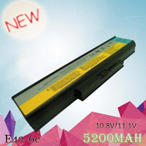 ApexWay E43 Battery 4400mAh Laptop for Lenovo E43G/A/L K43A/G/P/S L08M6D23 L08M6D24 Special Price!! New 3 years warranty