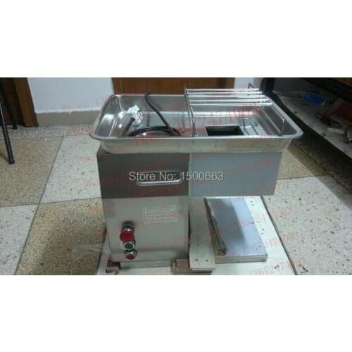 Free shipping Hot sele 110v 220v QX Meat Slicer Meat Cutting Machine Widely used in the restaurant