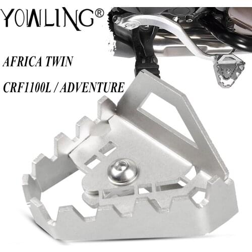 For HONDA AFRICA TWIN CRF1100L Motorcycle Rear Foot Brake Lever Peg Pad Extension Enlarge Extender CRF1100L ADVENTURE 2020-2021
