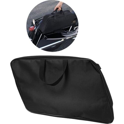 Motorcycles Luggage Saddle Bag w/ Carrying Handles Zipper for Honda GL1800