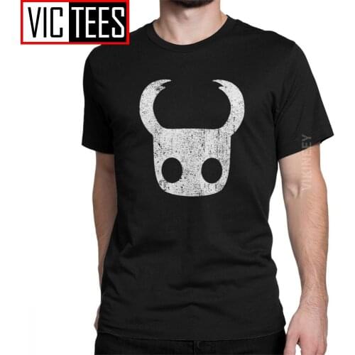 Mens Hollow Knight T Shirt 2020 Game 100 Percent Cotton Camisas Hombre Cool Round Neck Print Tee Shirting T-Shirt