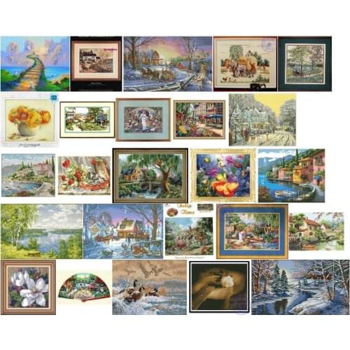 11/14/18/22/25/28ct Beautiful Lovely Counted Cross Stitch Kit Coastal View Hotel Sea City Seashore Beach dim 35265