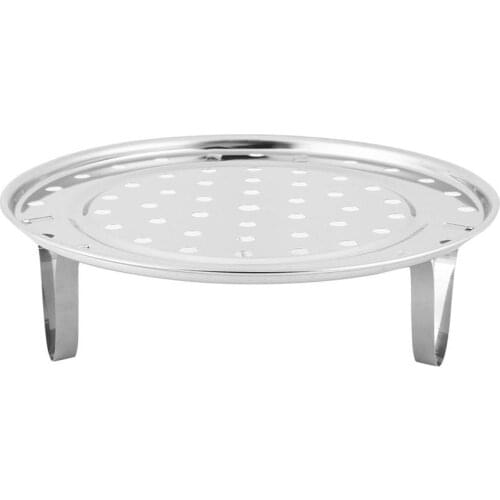 New arrival Pot Steaming Tray Stand Cookware Tool Multifunctional Home Kitchen Round Stainless Steel Steamer Rack Insert Stock