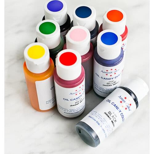 Food Grade Baking Pigment US Americolor Food Coloring Cream Fondant Cake Macarons Creaming Pigment 21g