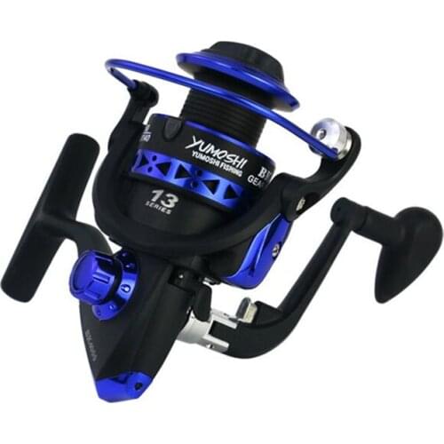 2019 New Fishing Coil 13 BB Spinning Fishing Reel Professional Metal Foldable Arm Rocker Left/Right Hand Fishing Reel Wheels