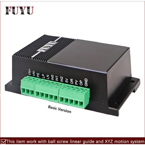 Ball Screw Linear Guide Actuator Stepper Motor Controller for Industrial Single Axis Pulse Controller[Remote Control Version]