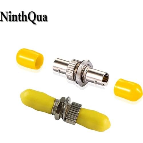 1pcs St-st Single Mode Fiber Coupler Adapter St Simplex Connection Flange Electrical Class Network jumper pair connector