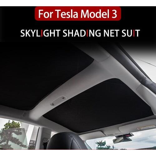 Car Window Sunshade Sun Visor Rear Front Sun Shade Windshield With UV Film For Tesla Model 3 2016 2017 2018 2019 2020