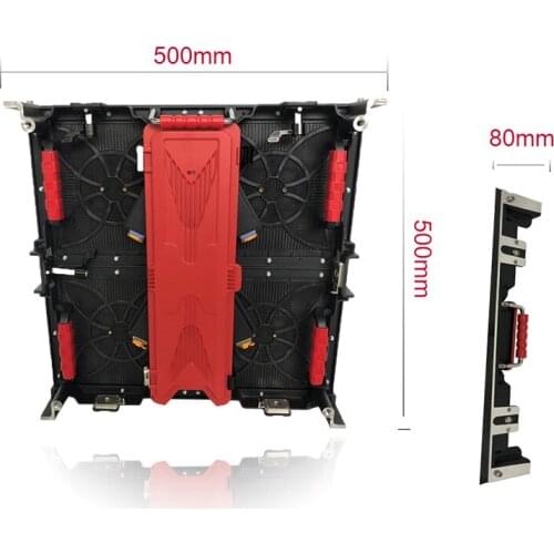 SMD2121 P3.91 LED Display 128*128pixels, 500×500mm Die-casting Aluminum Cabinet Rental Indoor LED Screen Billborad Video Wall