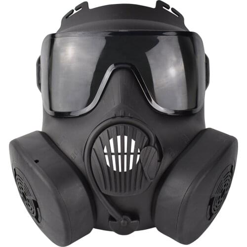 Military Mask Full Face Skull Tactical Protective Mask For Cosplay Airsoft CS Costume Party Halloween Exhaust Fan Breathable