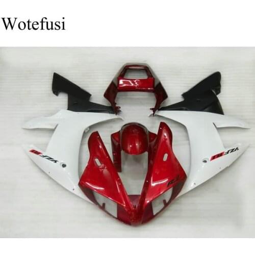 Wotefusi Hot New Red 2002 2003 Bodywork Motorcycle Fairing Set Injection Mold For YAMAHA YZF1000 R1 02-03 (17) [CK809]