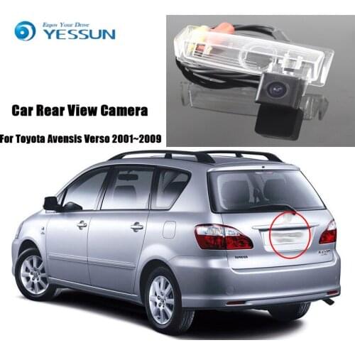 YESSUN For Toyota Avensis Verso 2001~2009 Car Rear View Back Up Reverse Parking Camera Waterproof Night vision CCD HD