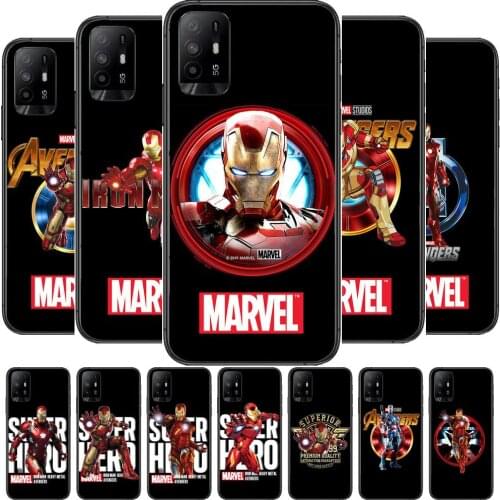 Iron Man blackFor Realme C3 Case Soft Silicon Back cover OPPO Realme C3 RMX2020 Coque Capa Funda find x3 pro C21 8 Pro a91