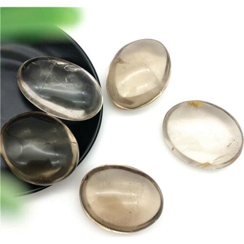 Smoky quartz mineral crystals palm stone gemstones natural cuarzo cristal pedras para artesanato reiki healing home decor modern