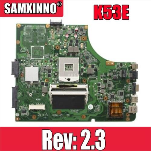 K53SD Motherboard Rev: 2.3 For Asus A53E A53S K53E K53S K53SD motherboard K53E mainboard X53E laptop motherboard test 100% ok
