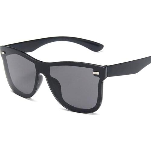 Trend one-piece lens sunglasses mens colorful reflective mercury windproof sunglasses female large frame personality glasses