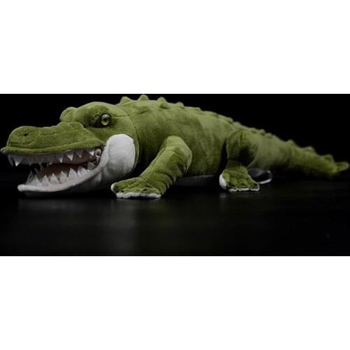 50cm Long Real Life Huggable Crocodile Stuffed Animals Toys Extra Soft Reptile Alligator Plush Toy Gifts For Kids