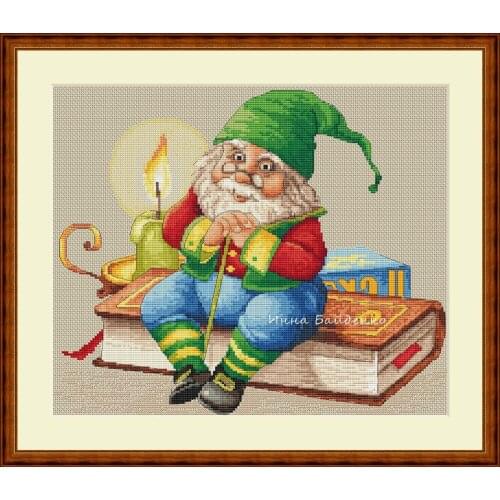 Man Cross Stitch Kit Packages Counted Cross-Stitching Kits New Pattern NOT PRINTED Cross stich Painting Set