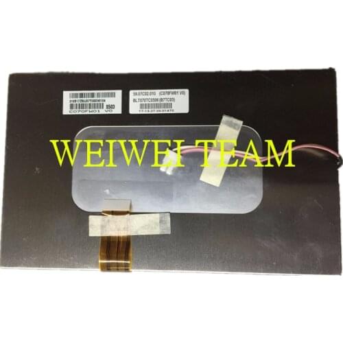 Original New 7.0'' inch TFT LCD screen for C070FW01 V0 C070FW01 V.0 GPS LCD display screen panel Repair replacement