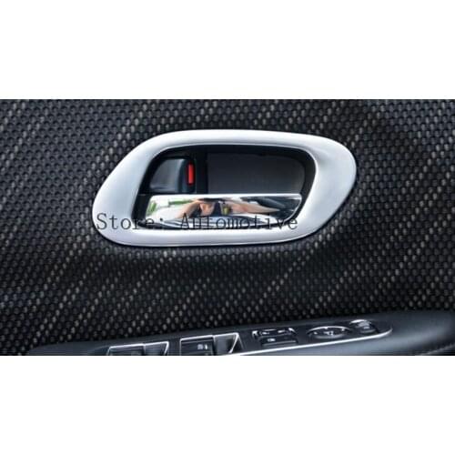 Fit For Honda HR-V Vezel 2015 2016 2017 Chrome Door Handle Cover Trim Molding Bowl Overlay Bezel Garnish Interior Styling