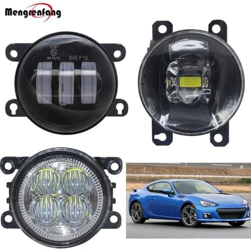 Fog Light Assembly For Subaru BRZ 2013 2014 2015 2016 2017 2018 Car H11 Front Bumper LED Fog Lamp DRL Daytime Running Light 12V