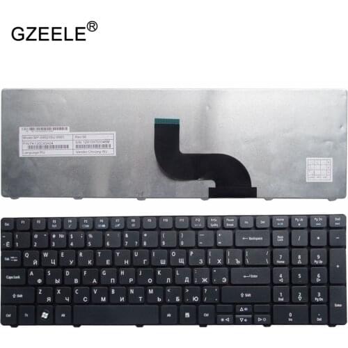 GZEELE Russian keyboard For Packard Bell NE71B Q5WTC Z5WT1 V5WT2 Q5WV1 Z5WT3 Z5WTC F4036 LE EG70 EG70BZ Laptop RU black