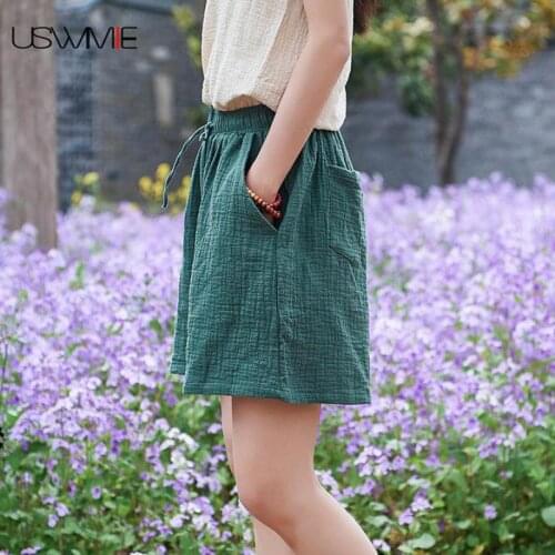 Женские короткие шорты USWMIE China At AliExpress