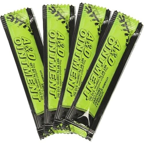 New packaging 100pcs Vitamin Ointment A&D Anti Scar Tattoo Aftercare Cream For Tattoo body art Permanent Makeup Tattoo Supplies