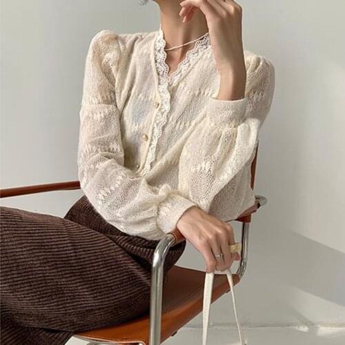 Кружевные блузки WICCON China At AliExpress