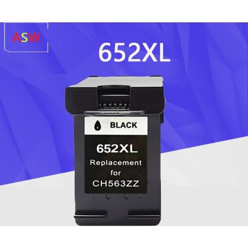 ASW Refilled 652XL Ink Cartridge Replacement for HP 652 XL 652XL Ink Cartridge Deskjet 1115 1118 2135 2136 2138 3635 3636 3638