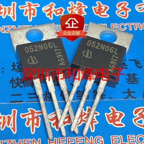 100% New&original 052N06L IPP052N06L3G TO-220 60V 80A