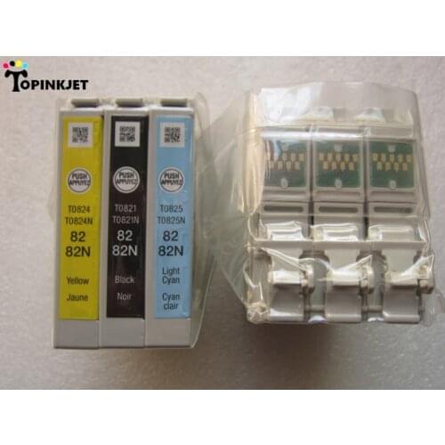 82N 6 color/set genuine ink cartridges T0821N T0822N T0823N T0824N T0825N T0826N for Epson T50 T59 TX700W TX800FW TX810FW