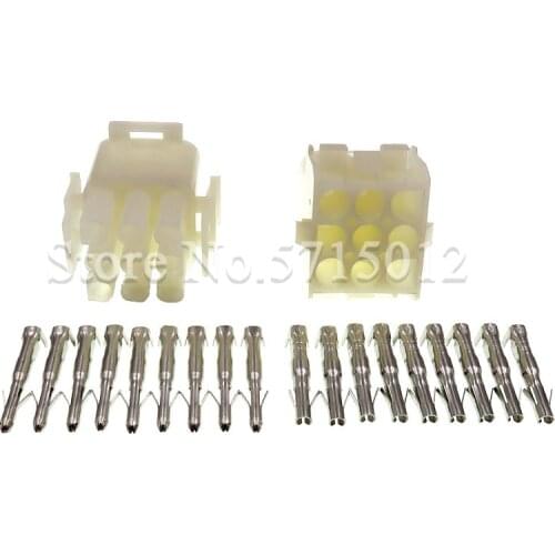 9 Hole 1-480707-0 794538-1/350782-1 1-480706-0 794537-1/350720-1 Female Male Plug Wiring Harness Cable Sockets